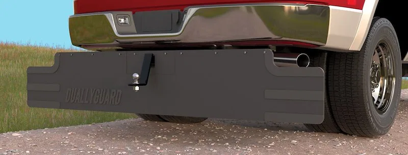 7094 – S.SOLUTIONS Towed Vehicle Shield, Mounts To 2 Inch Size Hitch Non Folding One Piece Design Rubber Black
